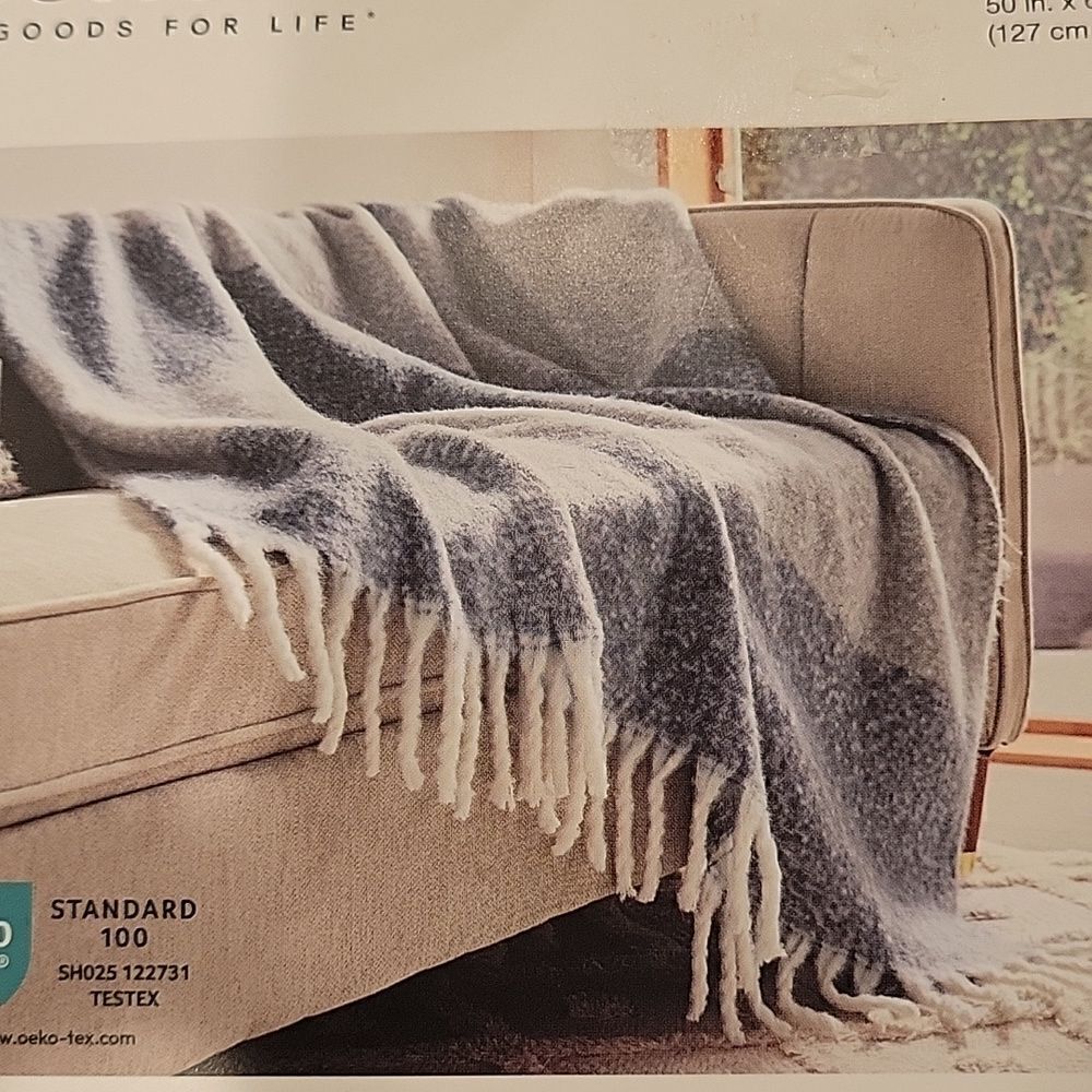 Sonoma Faux Mohair Throw